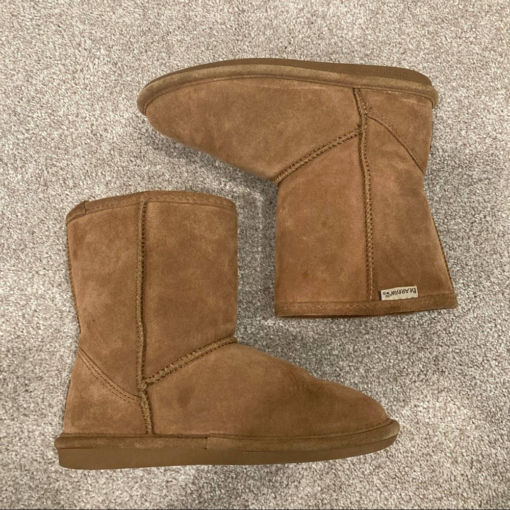 BearPaw Boot Youth Size 3 Eva NeverWet Sheepskin Boots